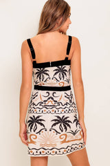 TROPIC NOIR MINI DRESS