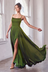 Justine Gown - Satin A-Line Gown
